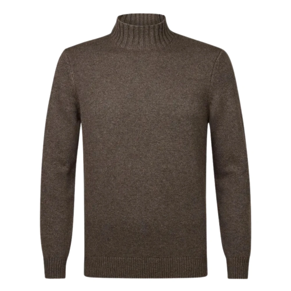 Profuomo Donkerbruine Pullover Sweater Brown Heren