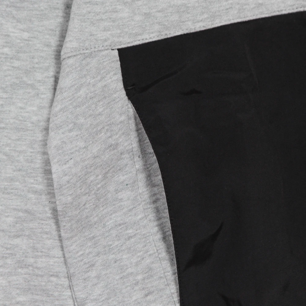 Nike Fleece Hoodie Heritage Long Sleeve Sweatshirt Gray Dames