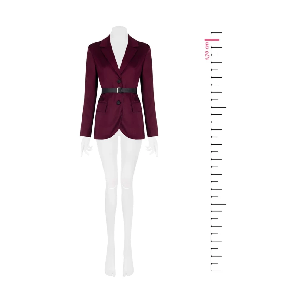RINASCIMENTO Elegante Jas Collectie Herfst Winter Red Dames