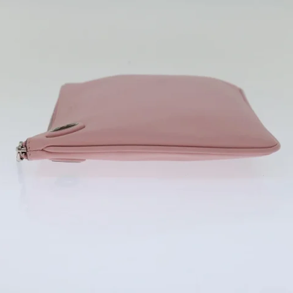 Fendi Vintage Pre-owned Leather clutches Pink Dames