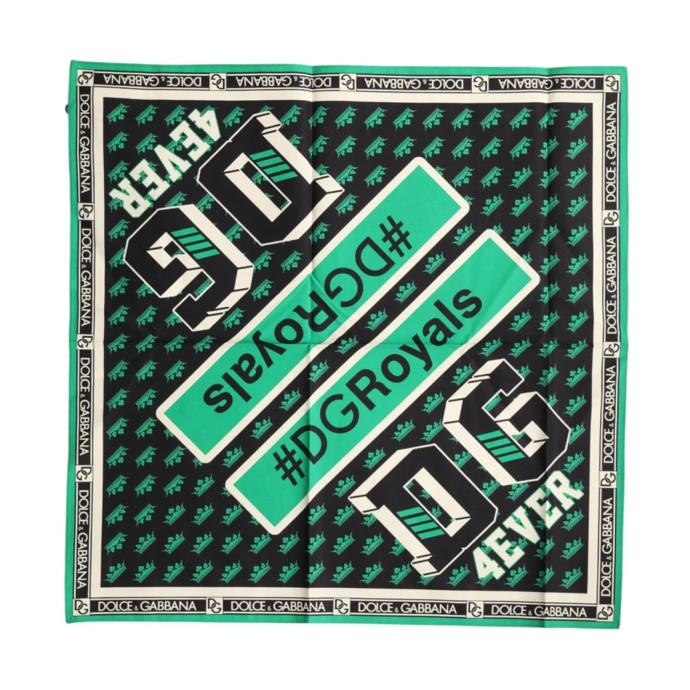 Dolce & Gabbana Men's Dgroyals Square Foulard Scarf