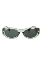 stylish-oval-sunglasses-green-transparent