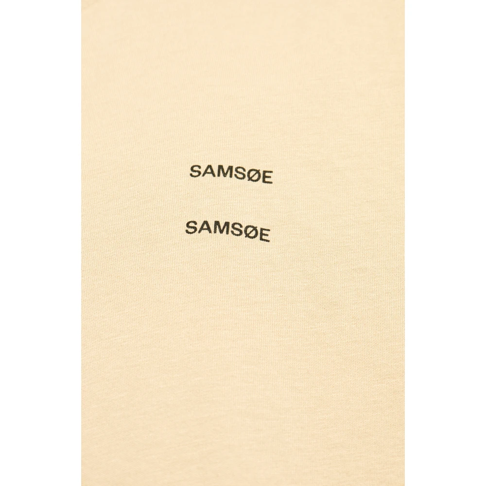 Samsøe T-shirt Joel Beige Heren