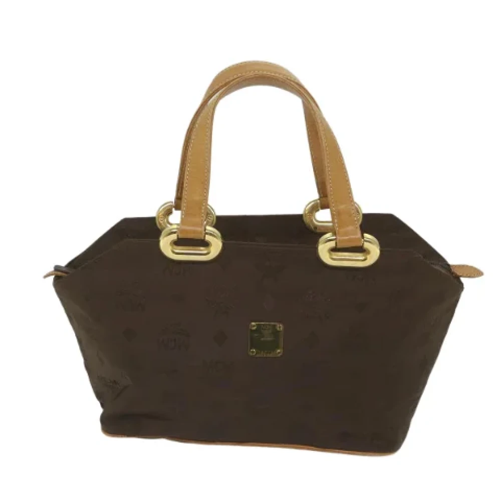 MCM Pre-owned Fabric handbags Brown Unisex
