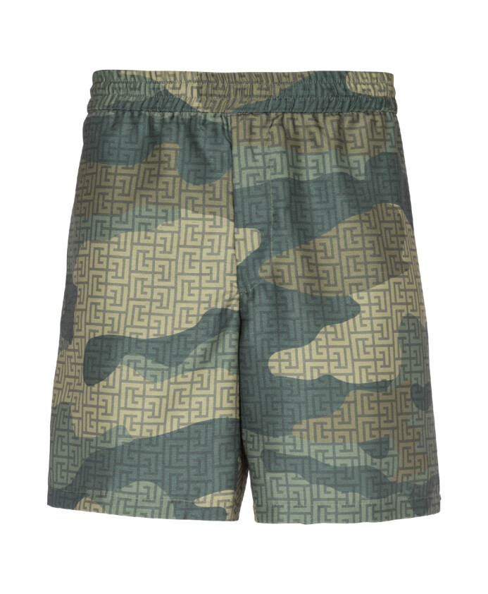 camouflage-monogram-shantung-shorts