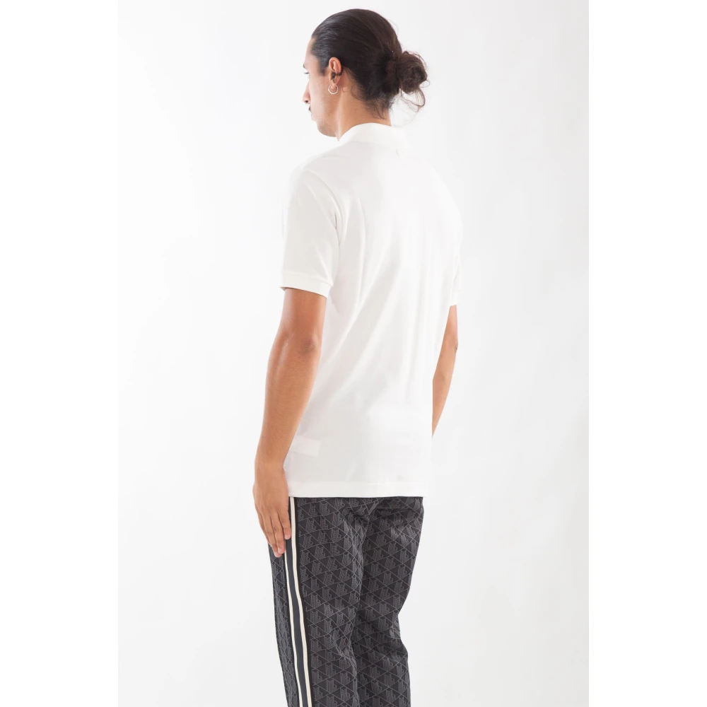Lacoste Badge Polo Shirt in 70V White Heren