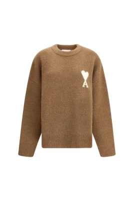 De Coeur Sweater med Jacquard Logo