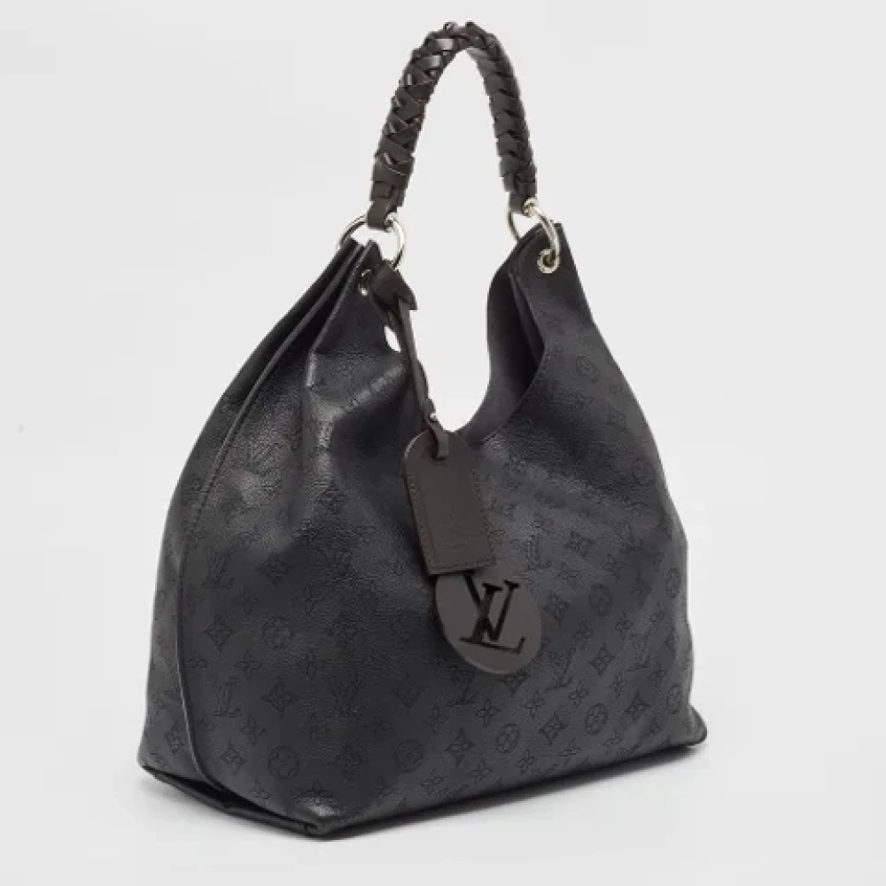Louis Vuitton Vintage Pre-owned Leather handbags Black Dames