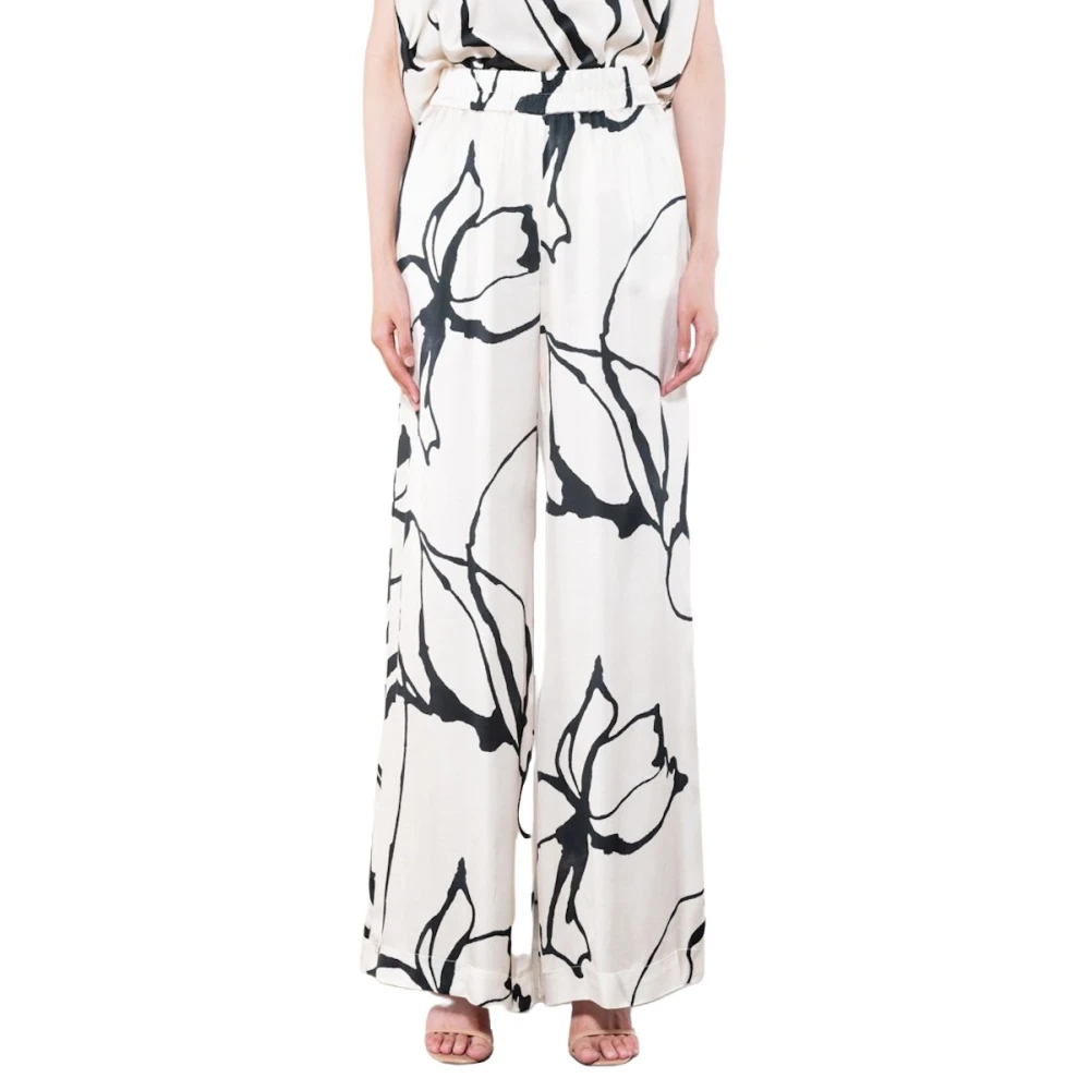 Trousers > Wide Trousers - - Kaos - Modalova