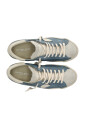 sneaker-bas-creme-cuir-bleu