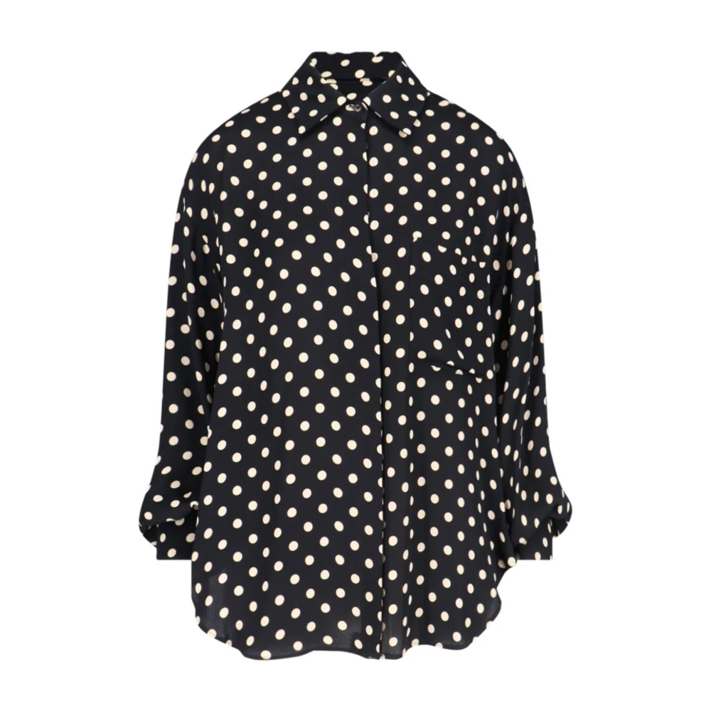 Aspesi Zwarte Shirt Model 5483 Black Dames