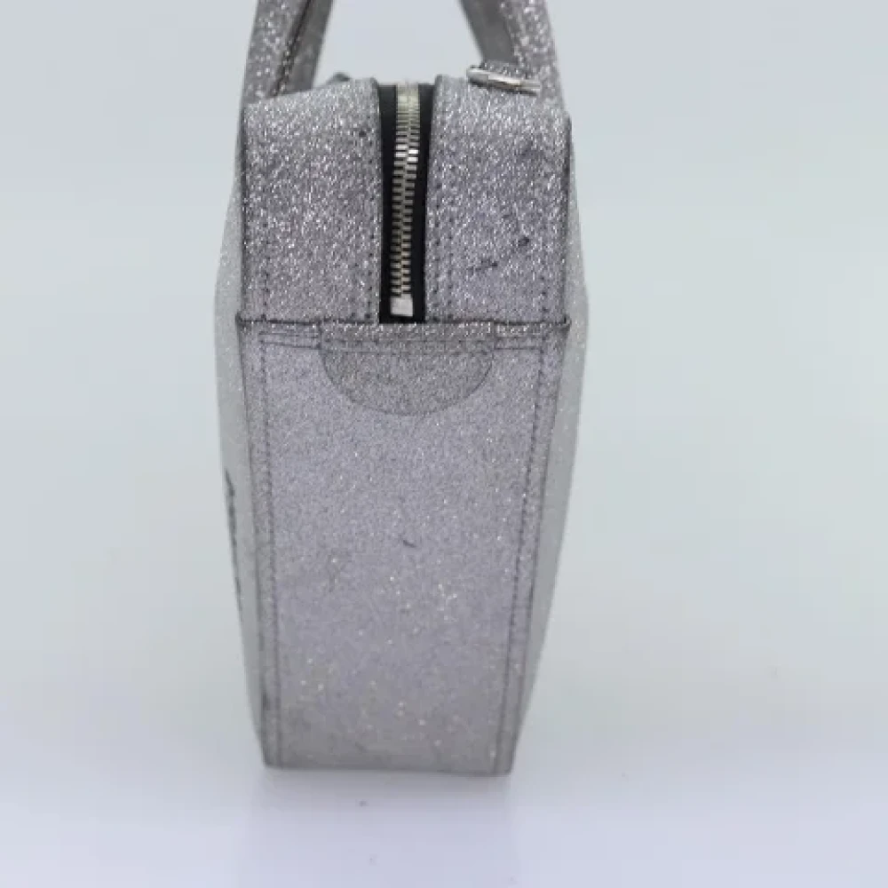 Balenciaga Vintage Pre-owned Leather handbags Gray Dames