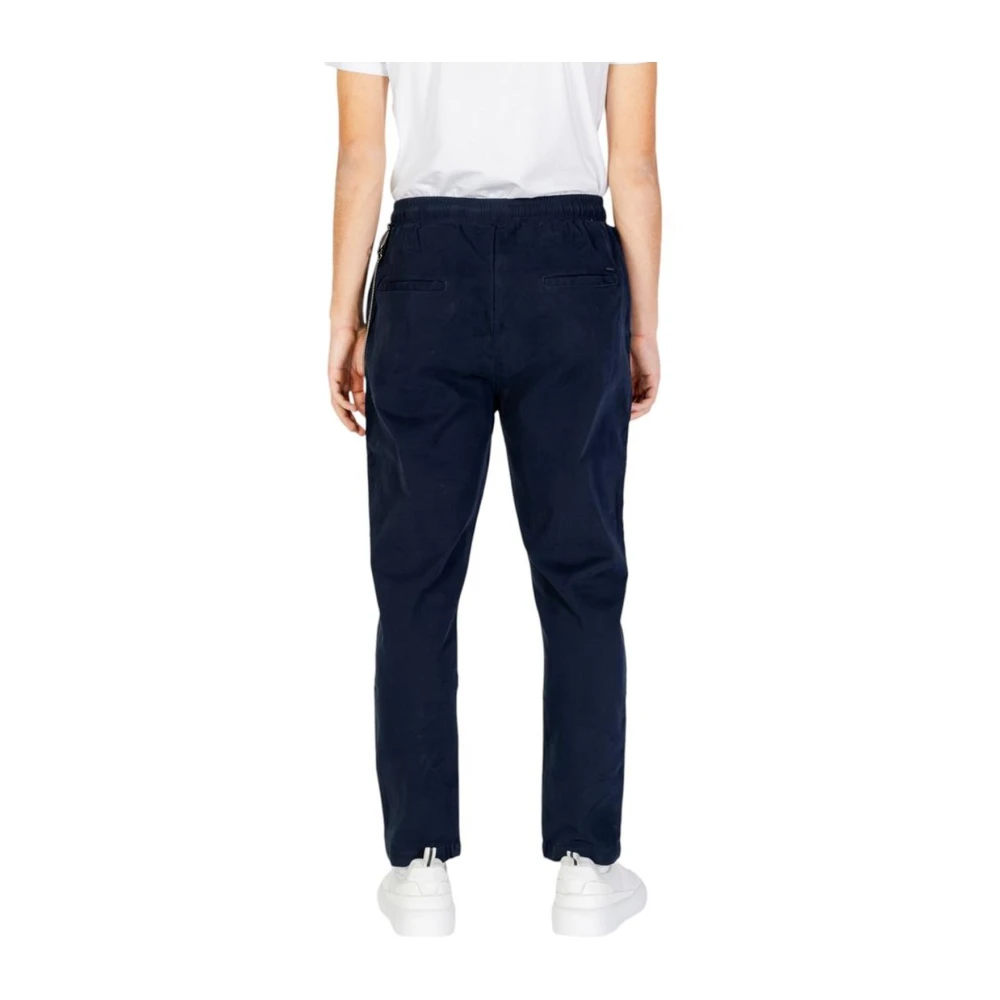 Gianni Lupo Stretch Katoenen Jeans en Broeken Collectie Blue Heren