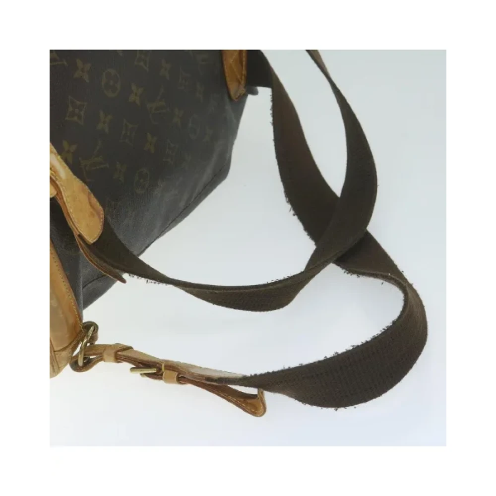 Louis Vuitton Vintage Pre-owned Canvas backpacks Brown Dames