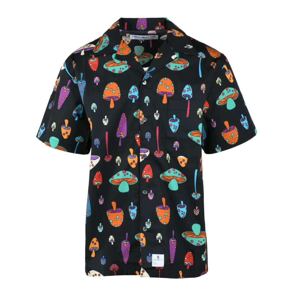 Department Five Katoenen Overhemd Black Heren