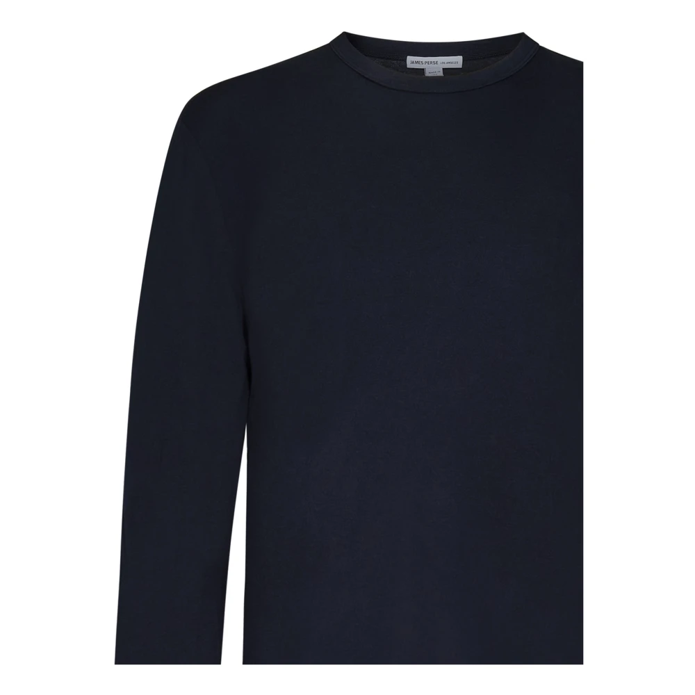James Perse Blauw T-shirt met lange mouwen voor heren Blue Heren