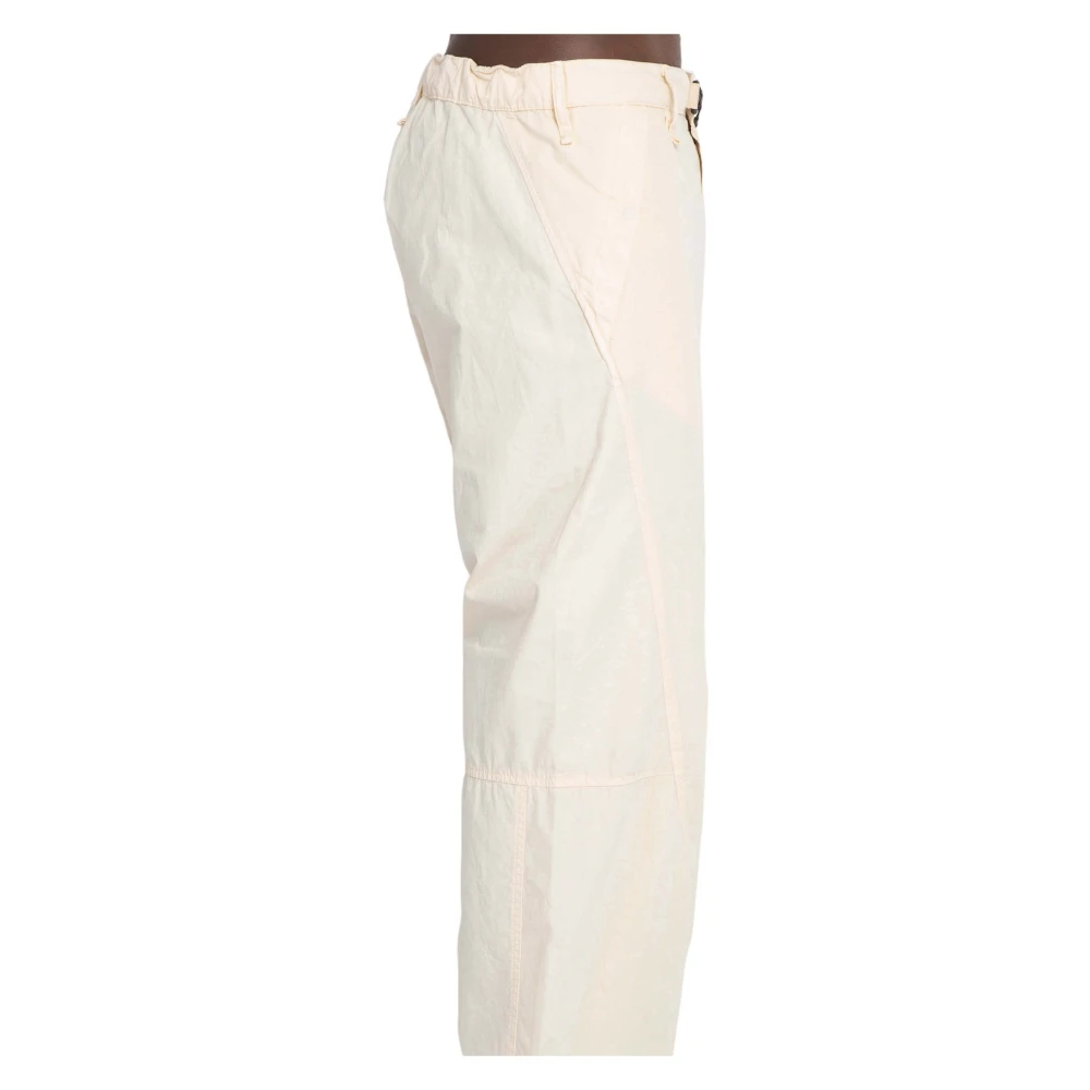 C.P. Company Losse Utility Broek in Micro Reps Beige Heren