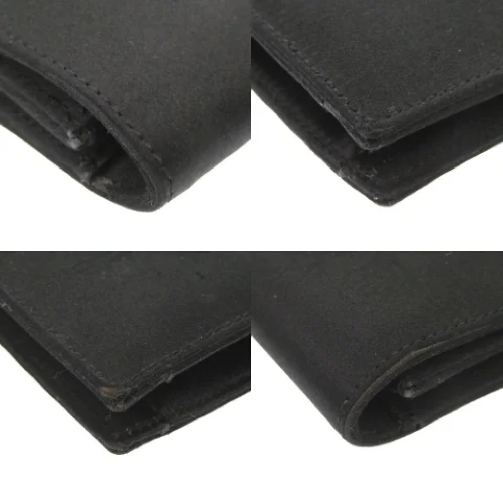 Hermès Vintage Pre-owned Satin clutches Black Dames