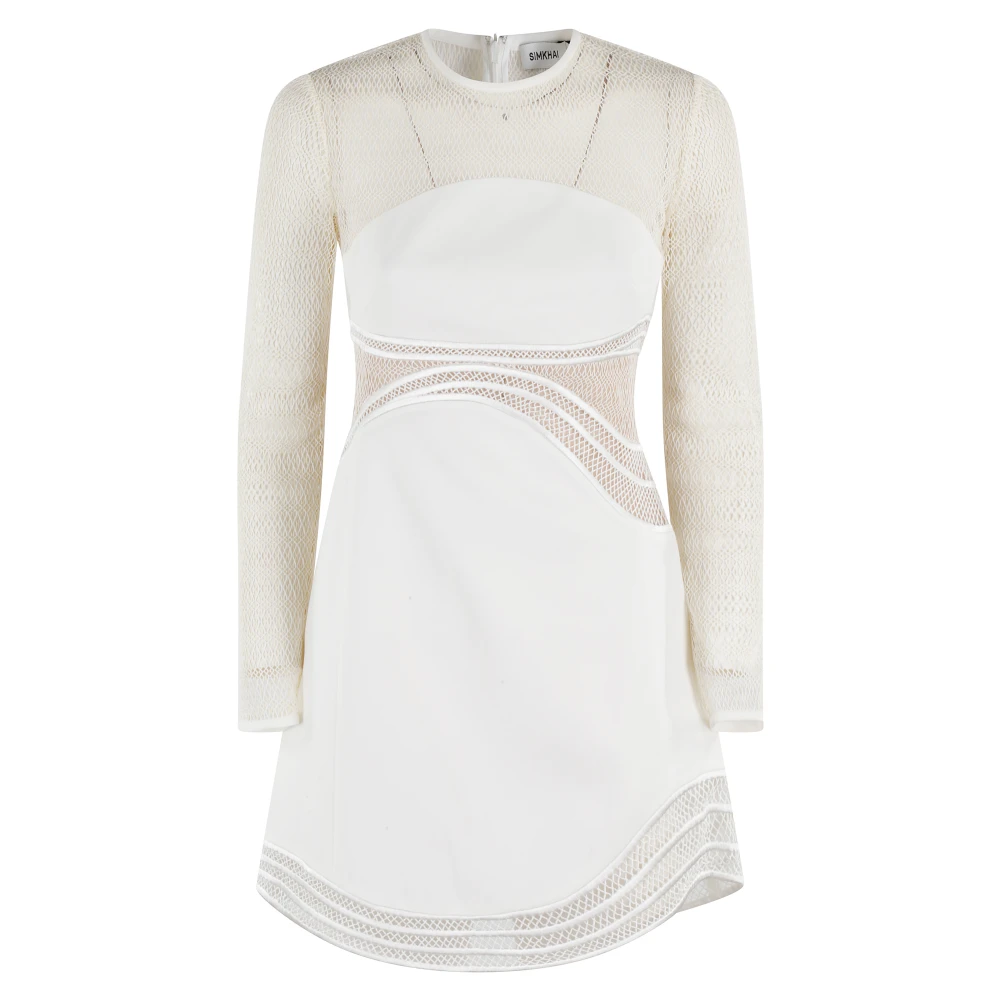Simkhai Elegante Mini Jurk White Dames