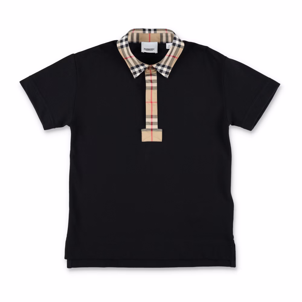 Jungenbekleidung T-Shirts Polos Schwarz AW23