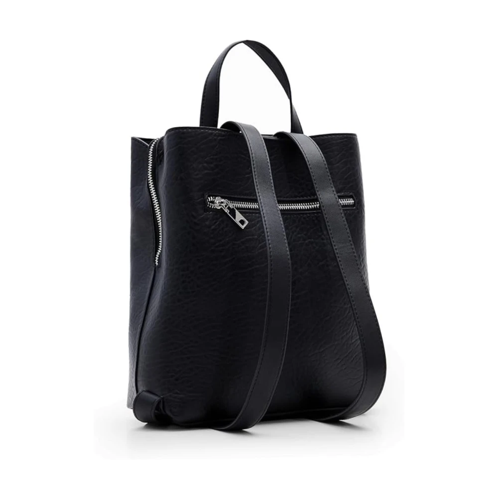 Desigual Stijlvolle Rugzak Black Dames