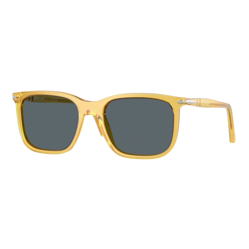 Persol Unisex Yellow Sunglasses, 56 Mm, Stylish Sunglasses With Renzo Design
