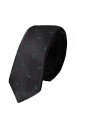 cravate-homme-fantaisie-noire-ajustable