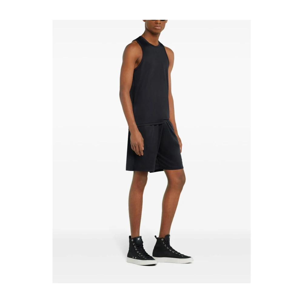 Courrèges Zwart T-shirt & Polo Black Heren