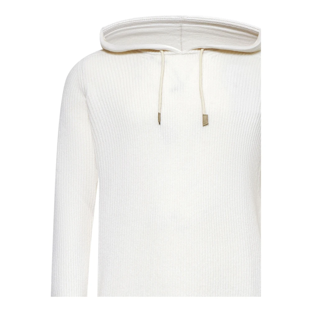 D4.0 Witte Sweater Collectie White Heren
