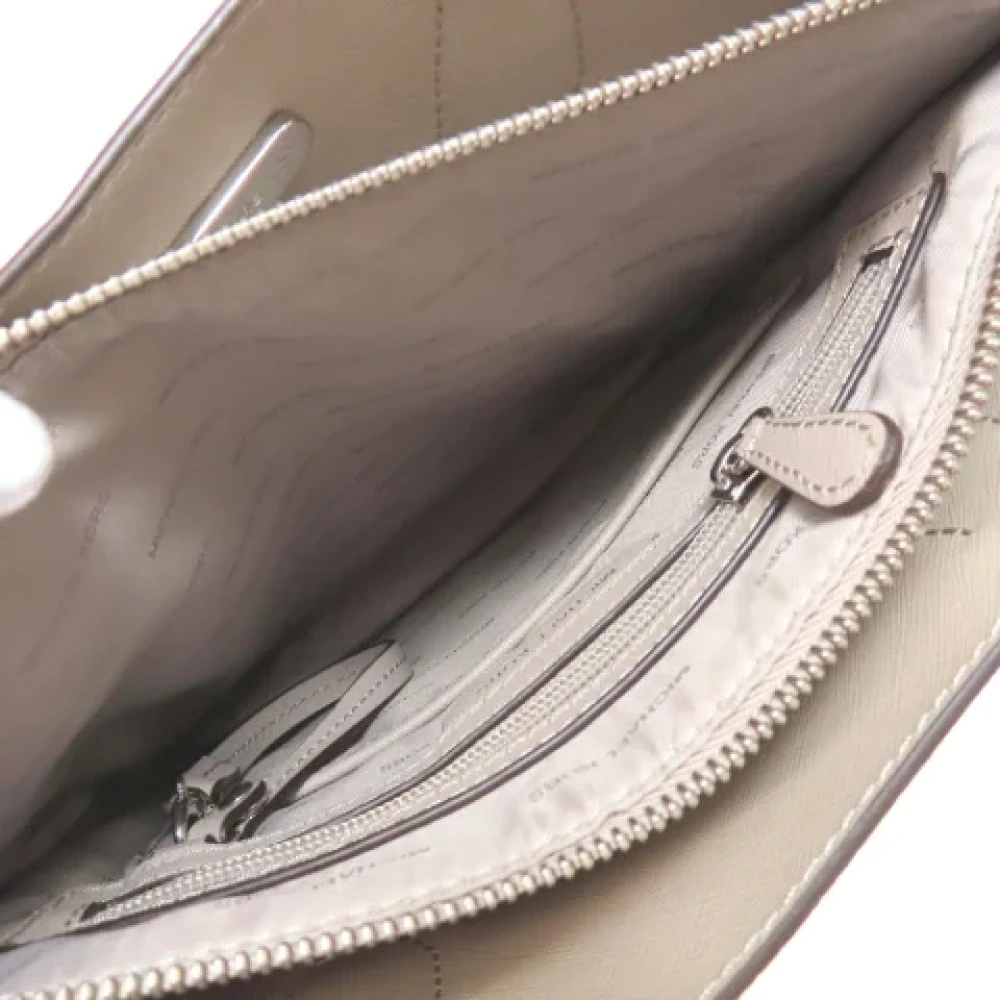 Michael Kors Pre-owned Leather shoulder-bags White Dames