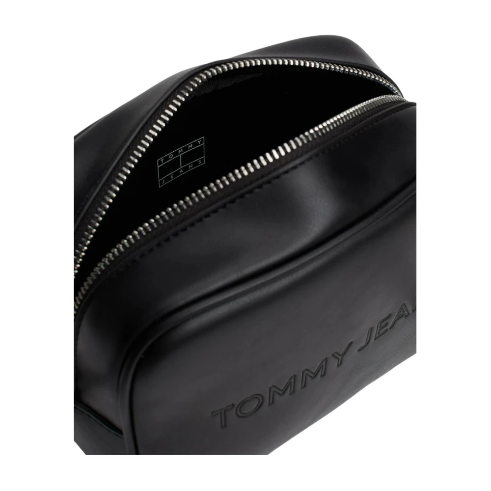 Tommy Hilfiger Vintage Camera Stijl Tas Black Dames