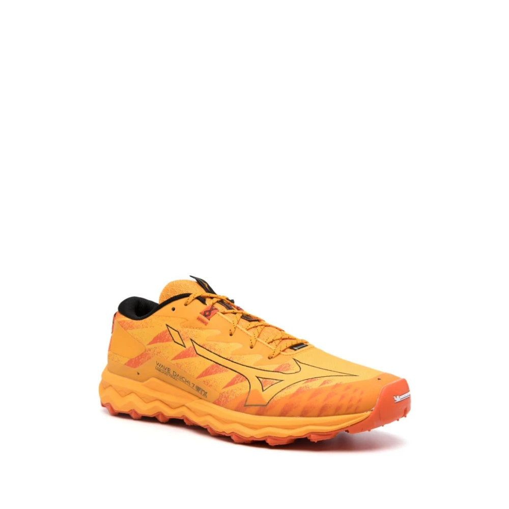 Mizuno Wave Daichi 7 GTX Trail Sneakers Yellow Heren