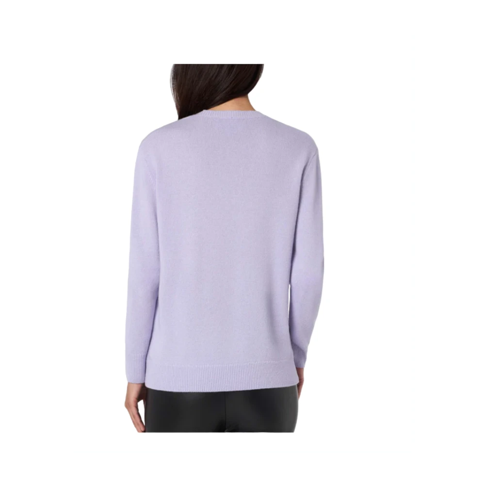 MC2 Saint Barth Paarse Sweater New Queen Collection Purple Dames