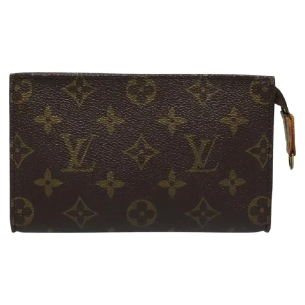 Louis Vuitton Vintage Pre-owned Canvas pouches Brown Dames