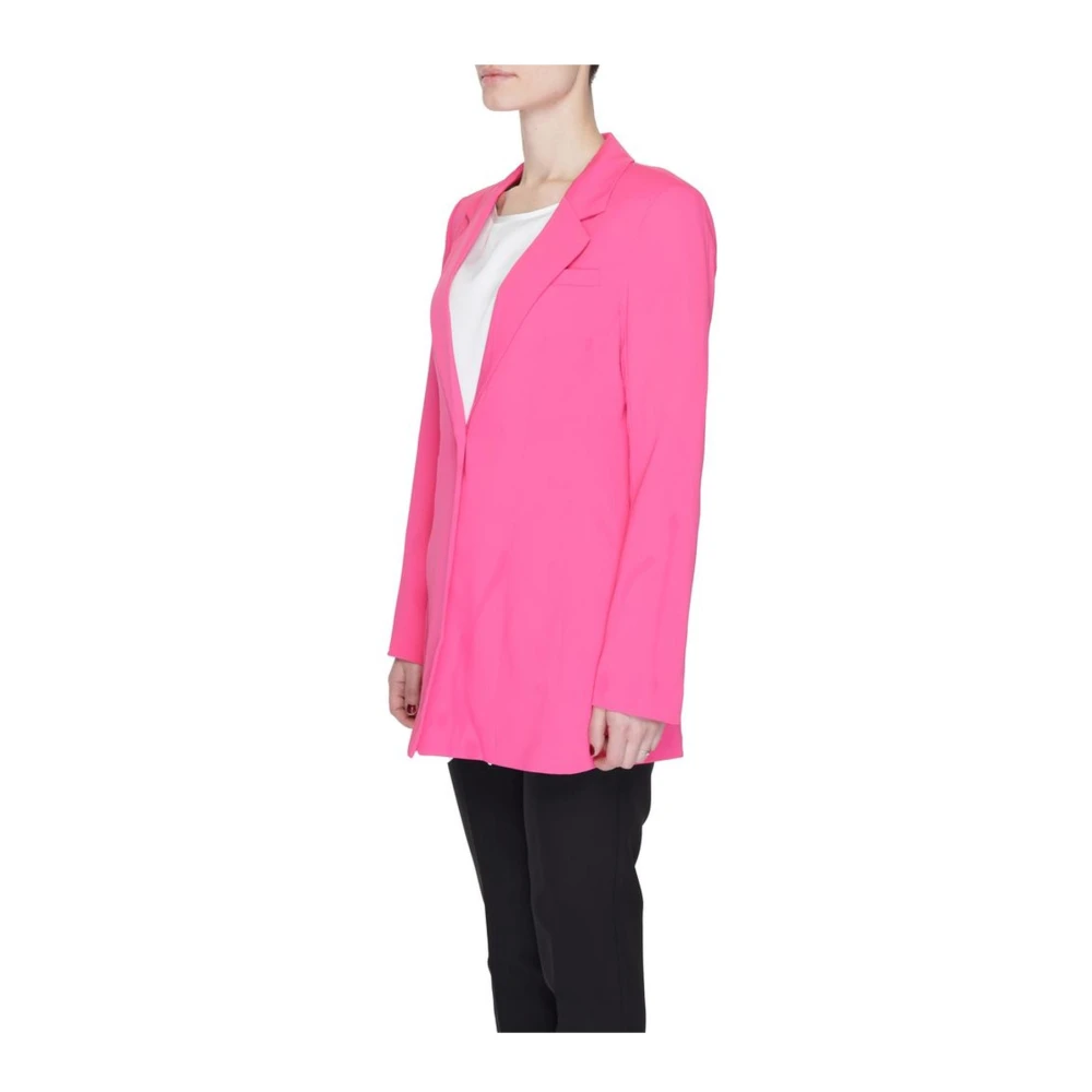 Vero Moda Polyester Blazer en Pakjasje Pink Dames