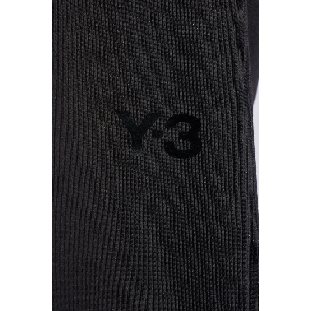 Y-3 T-shirt met zakken Black Heren