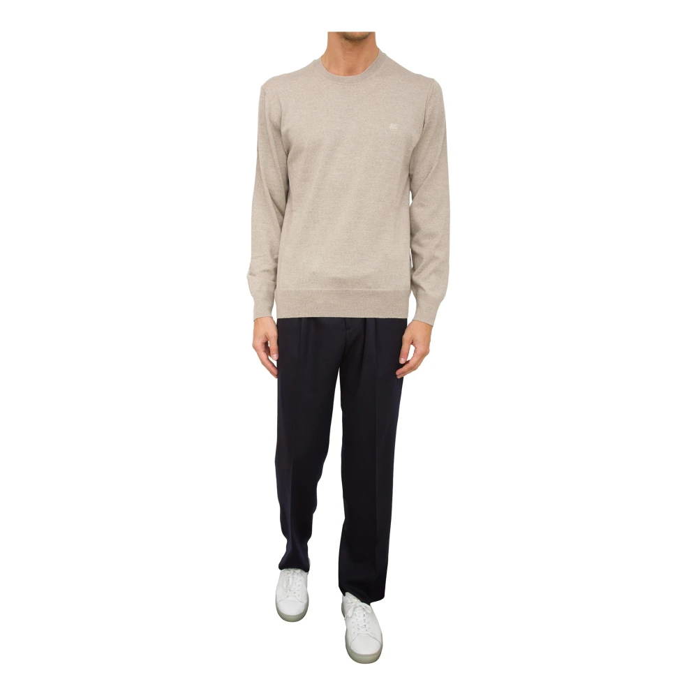 ETRO Gebreide Beige Trui Beige Heren