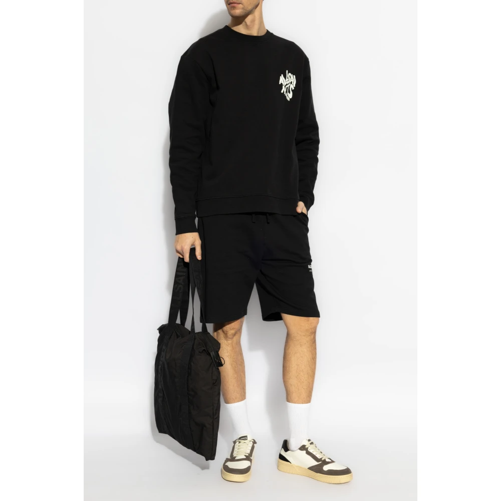 AllSaints Sweatshirt 'Orlando' Black Heren