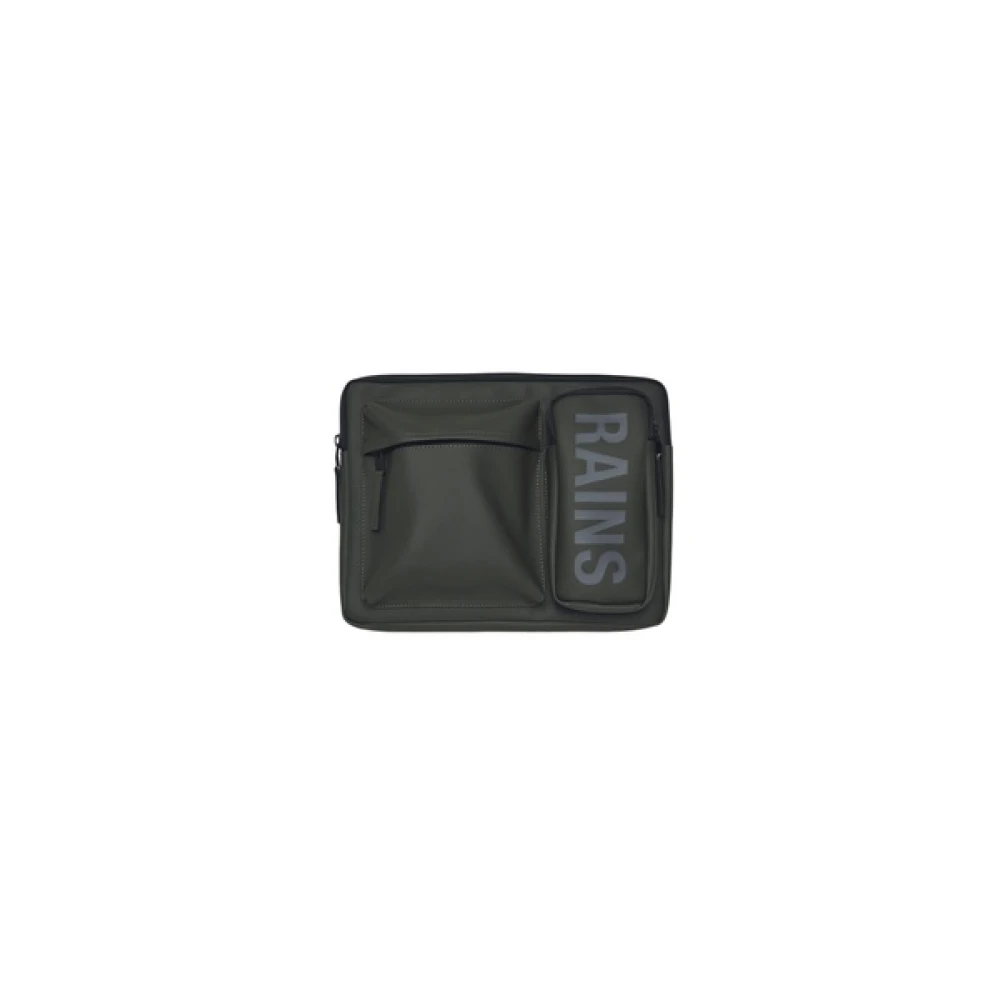Rains Stijlvolle accessoires voor elke gelegenheid Green Unisex