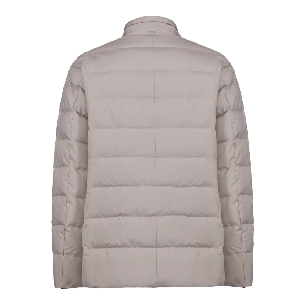 People of Shibuya Gewatteerde donsjas met reflecterende details Beige Heren