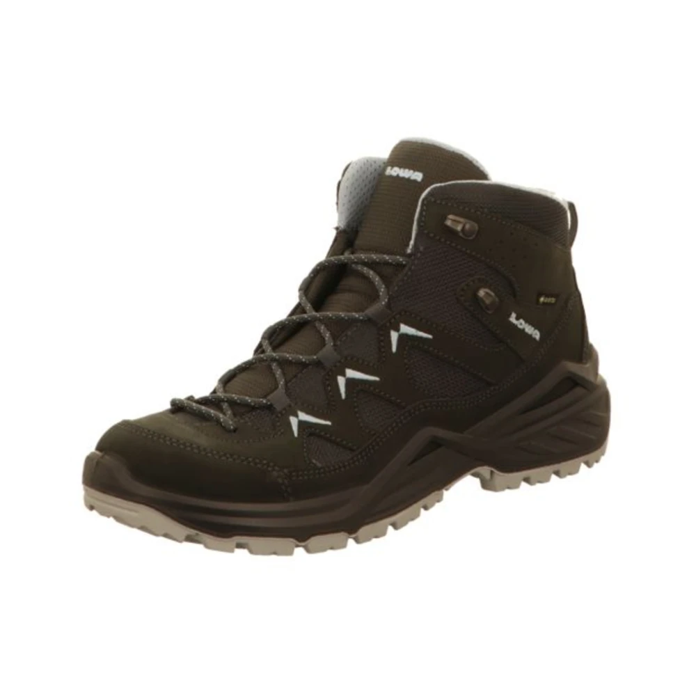 Lowa Grijze Wandelschoenen met Textielvoering Gray Dames