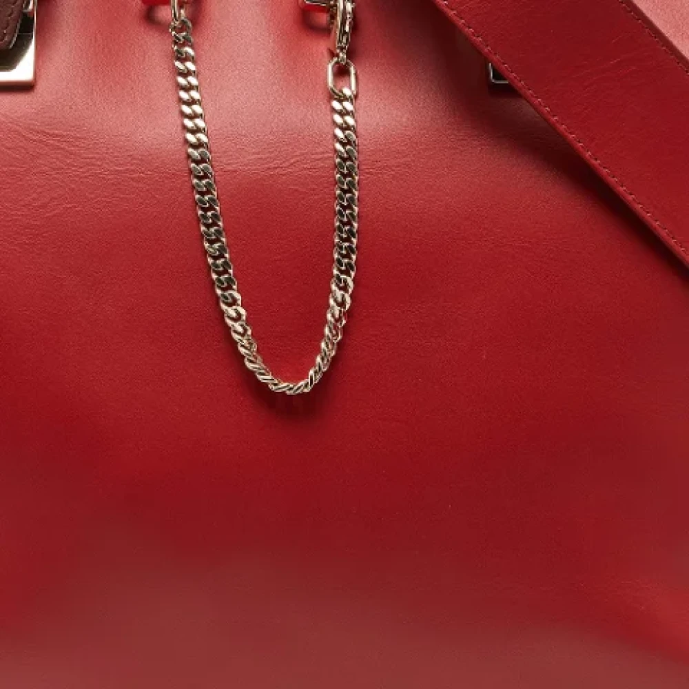 Chloé Pre-owned Leather totes Red Dames