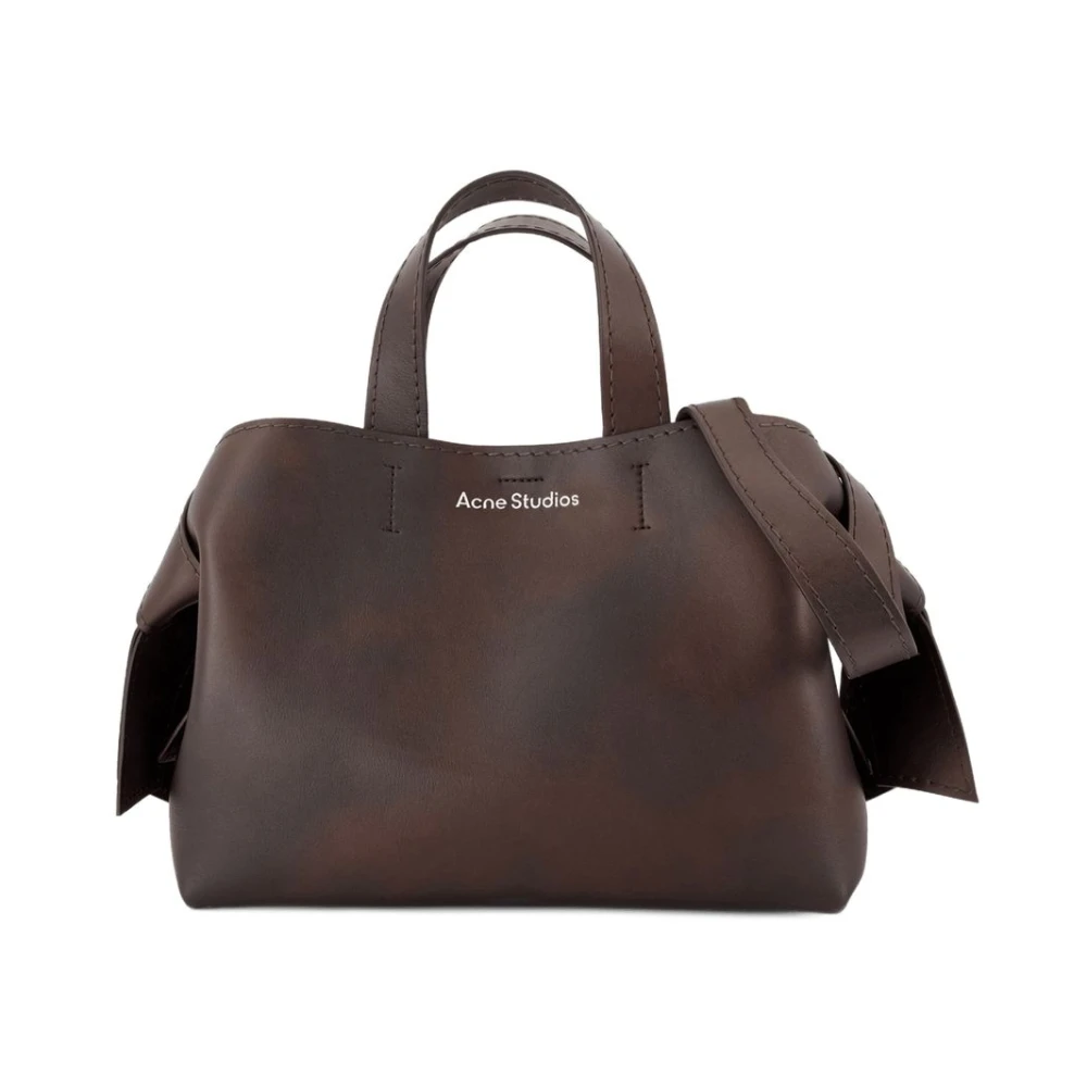 Acne Studios Women's Brown Shopping Bags, One Size, Musubi Midi Tote