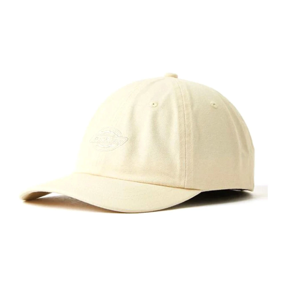 Dickies Unisex White Hats & Caps, One Size, Duck Canvas Dad Cap