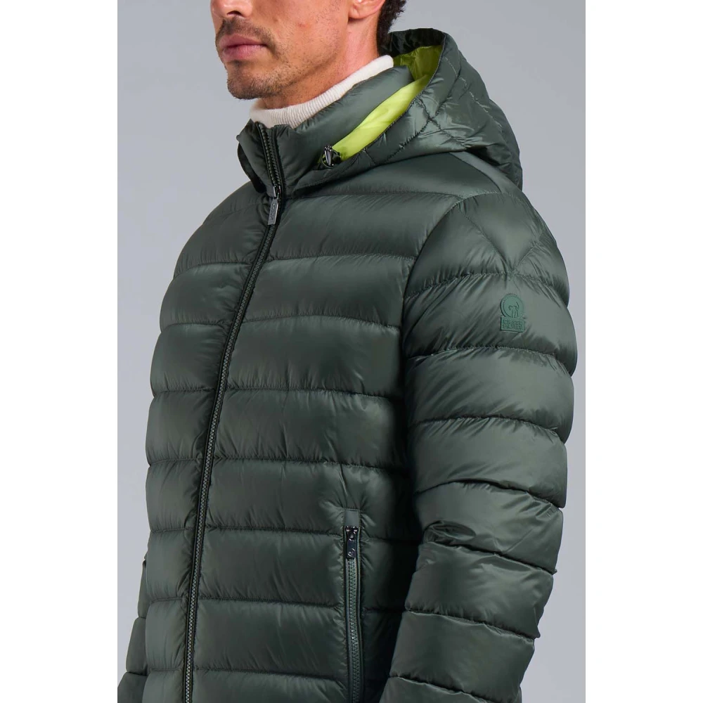 Ciesse Piumini NED Donzen JAS 200 Gram Groen MET Afneembare Capuchon Green Heren