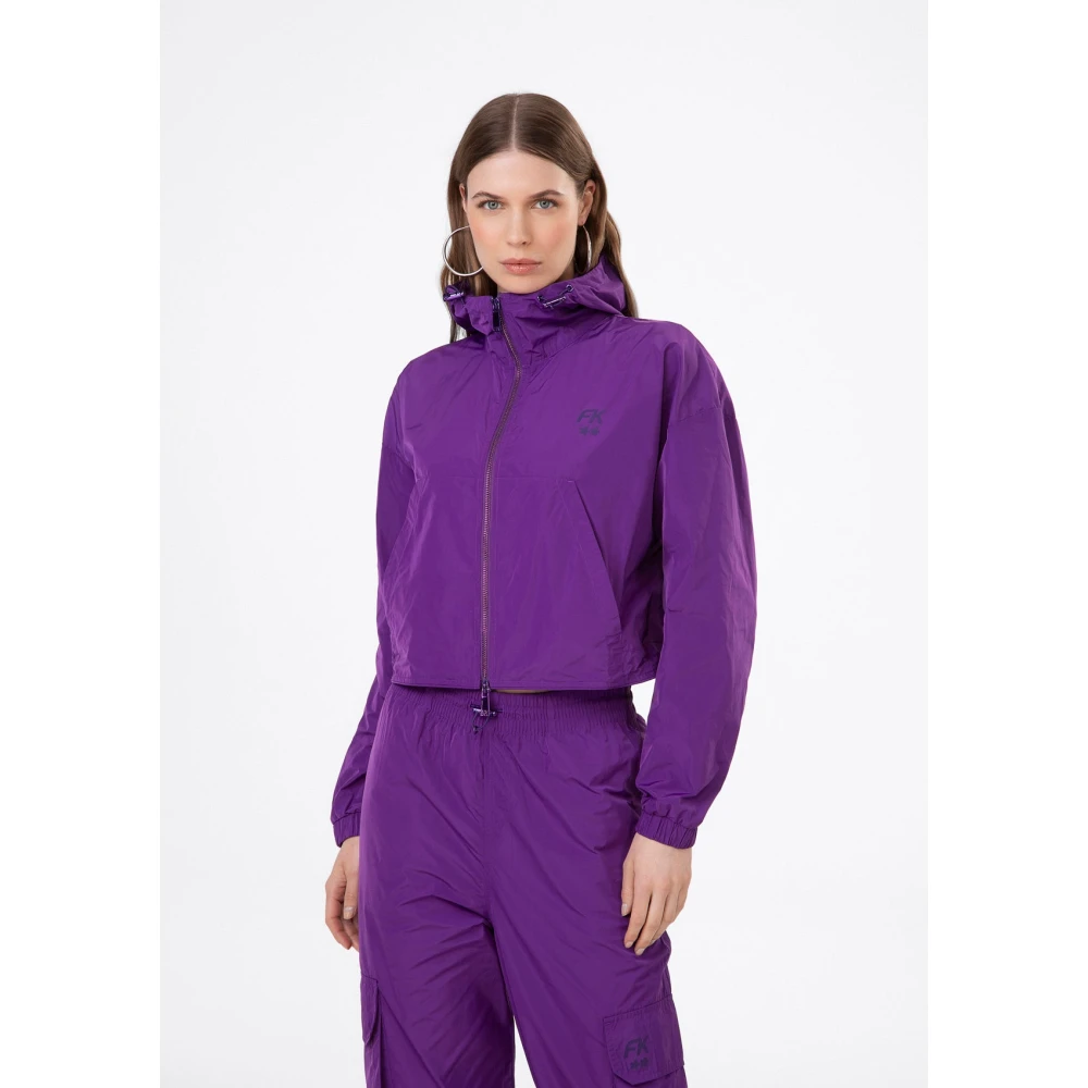 F**k WAY Crop Purple Dames