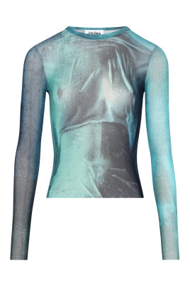 clear-blue-mesh-water-print-shirt