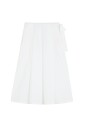 jupe-midi-blanche-avec-design-plisse