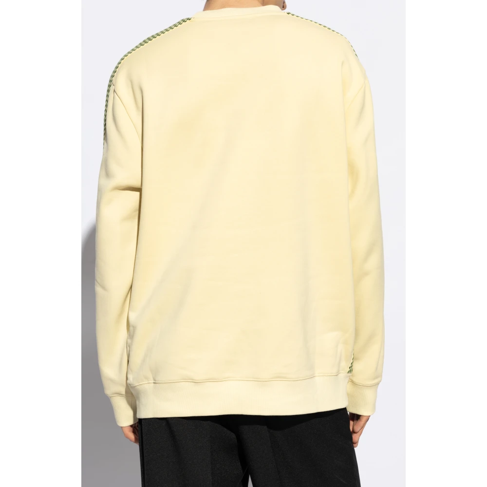 Lanvin Katoenen sweatshirt Yellow Heren