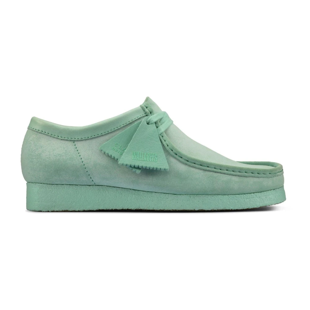 Clarks Loafers Green, Dam